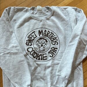 Sweet Martha's Cookie Jar Gray Sweatshirt